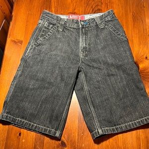 Levi’s Mens Carrier Cargo Denim Shorts 14 Regular W27